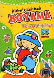 Sticker Çıkartmalı Boyama 4