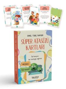 Süper Atasözü Kartları - Resimli 50 Kart