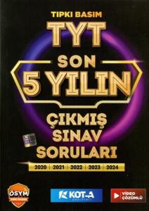 TYT Son 5 Yılın Çıkmış Soruları Tıpkı Basım 5 Fasikül Tek Kitapta Video Çözümlü