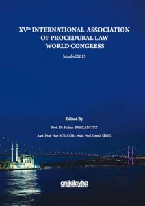 XV. Dünya Usul Hukukçuları Kongresi (Ciltli)