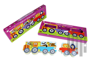 Yabani Hayvanlar: Tren - Kitap (3 Kitap - 7'şer Sayfa)