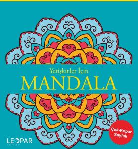 Yetişkinler İçin Mandala - Mavi