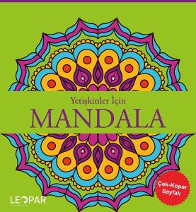 Yetişkinler İçin Mandala - Yeşil