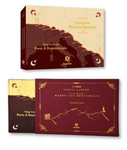 Yirmi Günde Paris'ten İstanbul'a Turist Albüm - Kutulu (Ciltli)