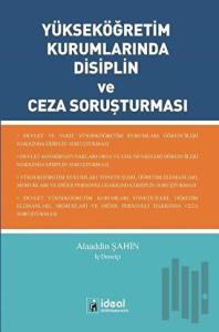Yükseköğretim Kurumlarında Disiplin ve Ceza Soruşturması