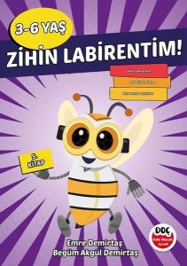 Zihin Labirentim! 3 - 6 yaş 5. Kitap