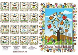 1. Sınıflar İçin Okuma Yazma Bahçem - Okuma Yazma Seti