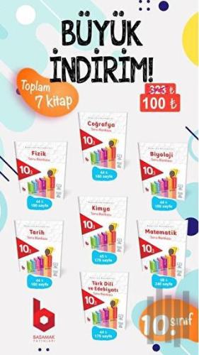 10. Sınıf Soru Bankası Seti (7 Kitap) | Kitap Ambarı