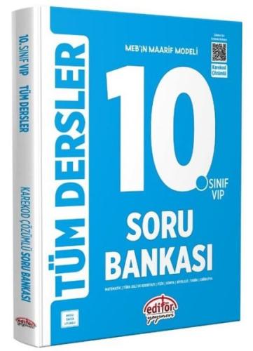 10. Sınıf VIP Tüm Dersler Soru Bankası