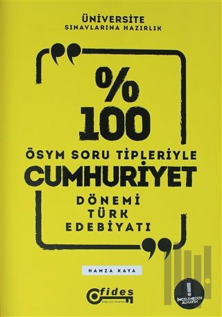 %100 Cumhuriyet Dönemi Türk Edebiyatı
