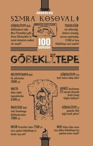 100 Soruda Göbeklitepe | Kitap Ambarı