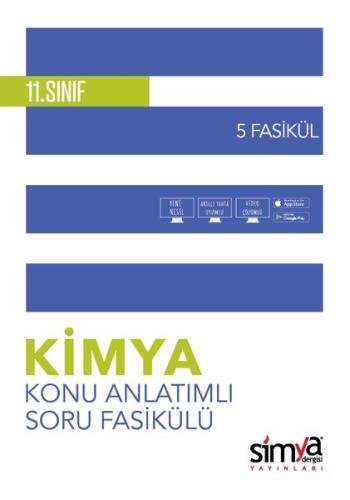 11. Sınıf Kimya Konu Özetli Soru Fasikülü - 5 Adet