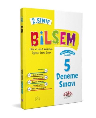 2.Sınıf Bilsem Tamamı Çözümlü 5 Fasikül Deneme Sınavı