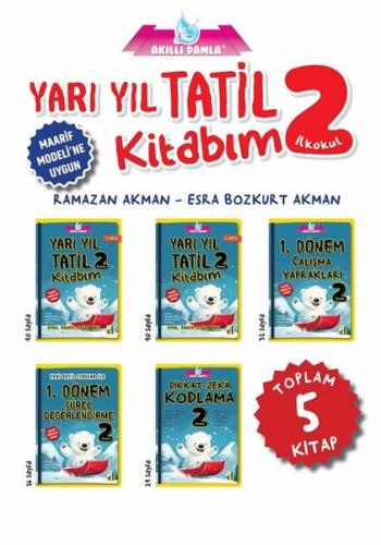 2. Sınıf Yarı Yıl Tatil Kitabım Seti - 5 Kitap Takım