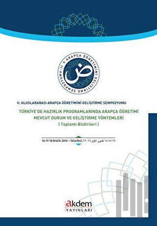 2. Uluslararası Arapça Öğretimini Geliştirme Sempozyumu