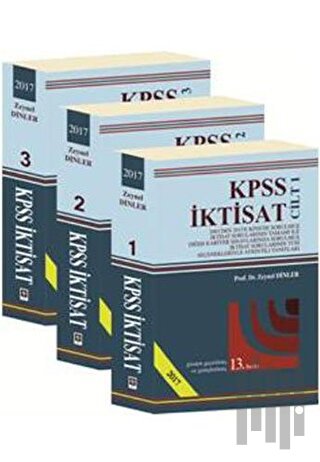 2017 KPSS İktisat (3 Cilt Takım)