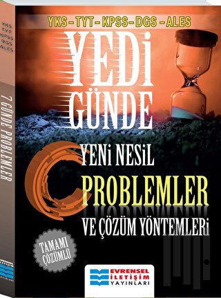 2018 YKS - TYT - KPSS - DGS - ALES Yedi Günde Yeni Nesil Problemler ve Çözüm Yöntemleri