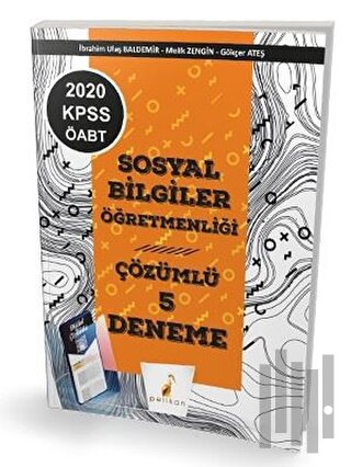 2020 KPSS ÖABT Sosyal Bilgiler Öğretmenliği Dijital Çözümlü 5 Deneme Sınavı