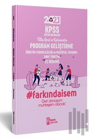 2021 KPSS Eğitim Bilimleri Program Geliştirme 21 Deneme