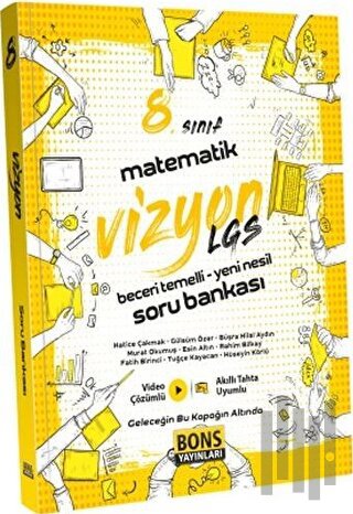2022 8. Sınıf Vizyon Matematik Soru Bankası