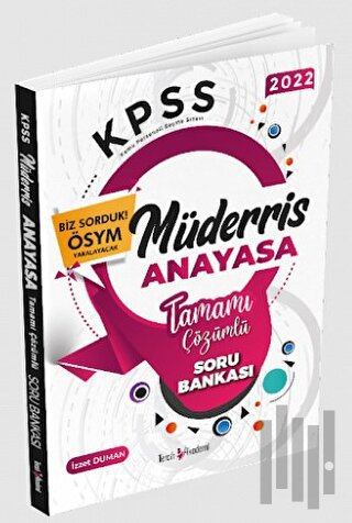 2022 KPSS Müderris Anayasa Tamamı Çözümlü Soru Bankası