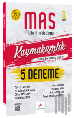 2022 MAS Kaymakamlık 5 Deneme