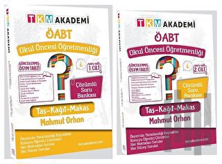2022 ÖABT Okul Öncesi Öğretmenliği Soru Bankası 1-2 Cilt Set Çözümlü