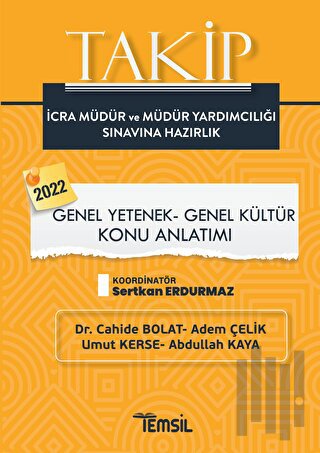 2022 Takip İcra Müdür ve Müdür Yardımcılığı Sınavına Hazırlık - Genel Yetenek Genel Kültür Konu Anlatımı