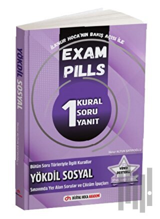 YÖKDİL Sosyal Exam Pills 1 Kural Soru Yanıt