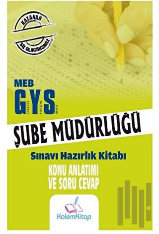2023 MEB GYS Şube Müdürlüğü Konu Anlatımı ve Soru-Cevap