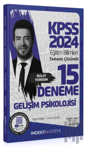 2024 KPSS Eğitim Bilimleri Gelişim Psikolojisi 15 Deneme Çözümlü | Kit