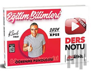 2024 KPSS Eğitim Bilimleri Öğrenme Psikolojisi Video Ders Notu | Kitap