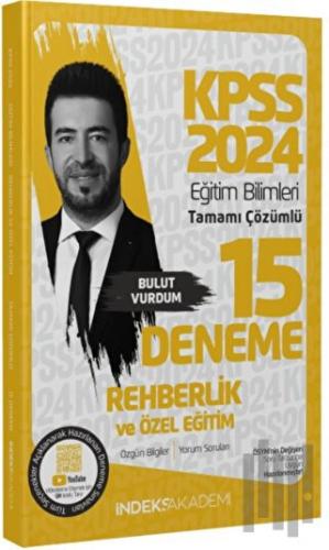 2024 KPSS Eğitim Bilimleri Rehberlik ve Özel Eğitim 15 Deneme Çözümlü 