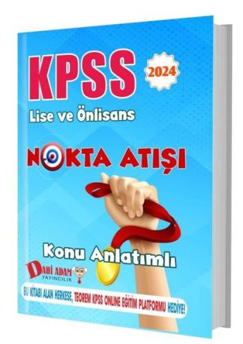 2024 KPSS Lise ve Ön Lisans Nokta Atışı Konu Anlatımlı