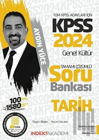 2024 KPSS Tarih Soru Bankası Çözümlü
