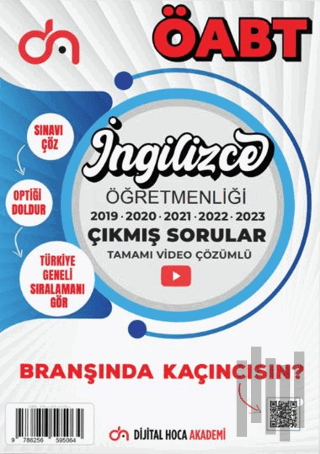 2024 ÖABT İngilizce Öğretmenliği Son Beş Yıl Çıkmış Sorular Tamamı Video Çözümlü