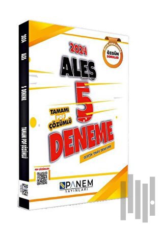 2024 Tamamı Çözümlü ALES 5 Deneme | Kitap Ambarı