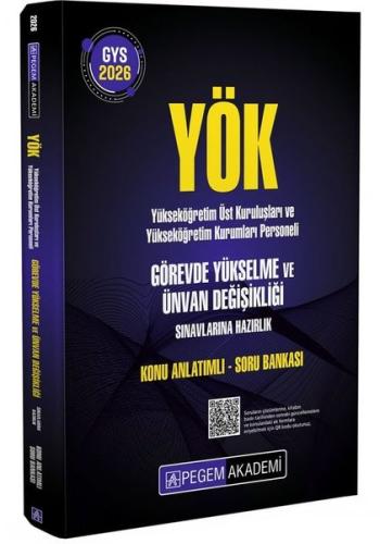 2026 GYS YÖK Görevde Yükselme ve Ünvan Değişikliği Sınavlarına Hazırlık Konu Anlatımlı Soru Bankası