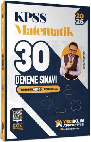 2026 KPSS Atölye Serisi Matematik 30 Deneme Sınavı Tamamı Video Çözümlü