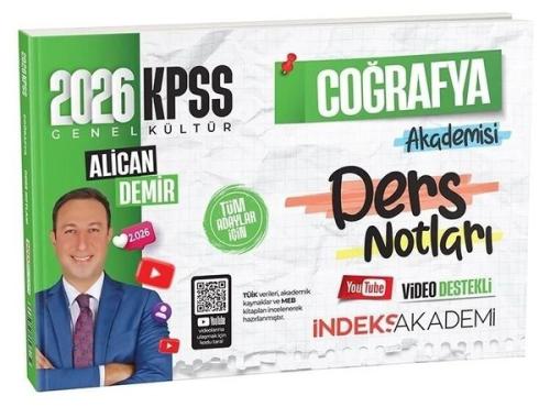 2026 KPSS Coğrafya Akademisi Video Ders Notları