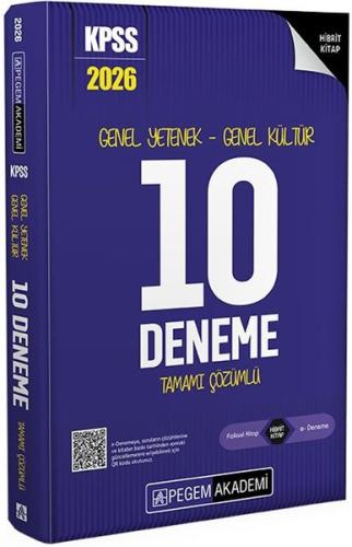 2026 KPSS Genel Yetenek Genel Kültür Tamamı Çözümlü 10 Deneme