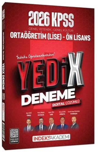 2026 KPSS Lise Ortaöğretim Ön Lisans YEDİX 7 Deneme Çözümlü