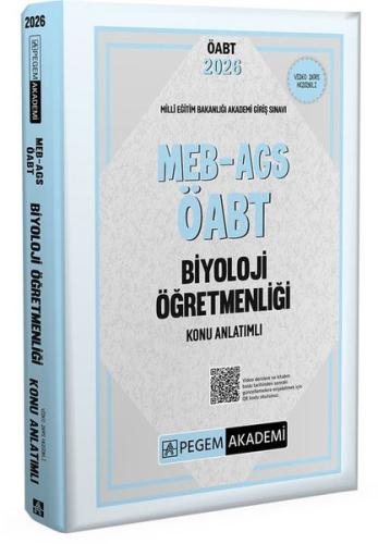 2026 MEB AGS ÖABT Biyoloji Öğretmenliği Konu Anlatımlı
