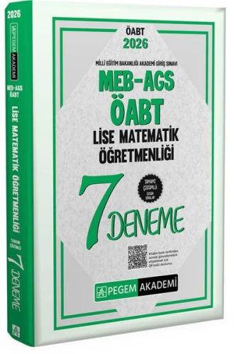 2026 MEB AGS ÖABT Lise Matematik Öğretmenliği Tamamı Çözümlü 7 Deneme