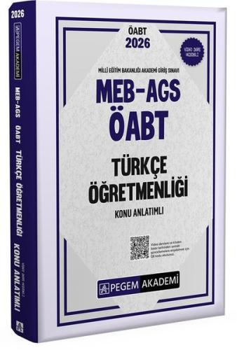 2026 MEB AGS ÖABT Türkçe Öğretmenliği Konu Anlatımlı