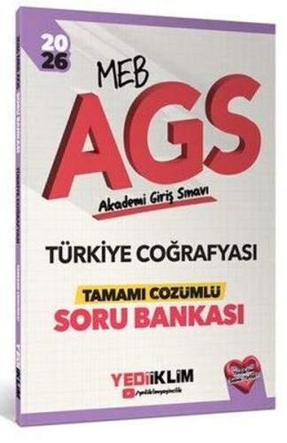 2026 MEB AGS Türkiye Coğrafyası Tamamı Çözümlü Soru Bankası