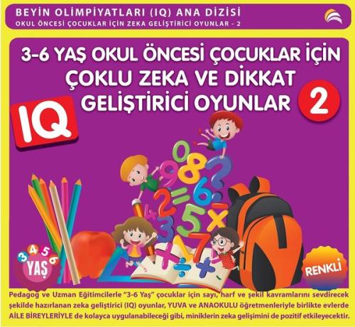 3-6 Yaş Okul Öncesi Çocuklar İçin Çoklu Zeka ve Dikkat Geliştirici Oyu