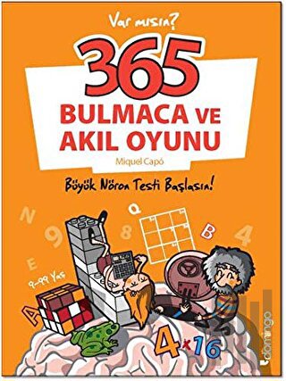 365 Bulmaca ve Akıl Oyunu (Ciltli)