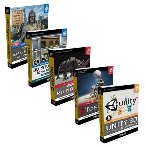 3D Eğitim Seti 5 Kitap Takım