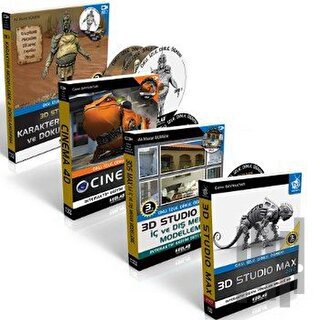 3D Tasarım Uzmanlığı Seti (4 Kitap Takım)